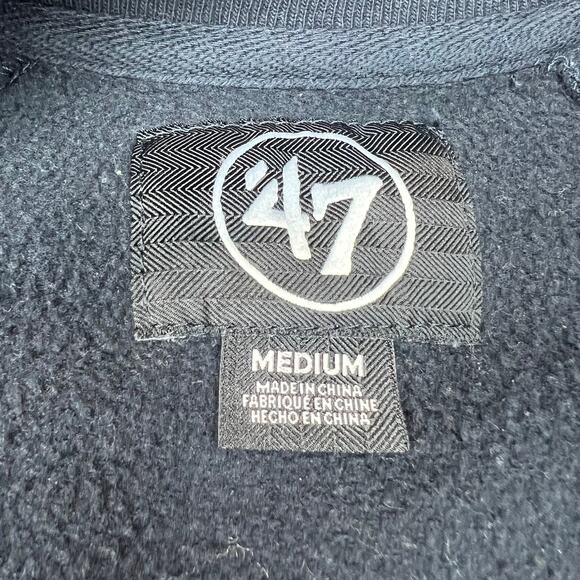 47 Brand MLB Boston Red Sox Full Zip Sweater Size Medium Mens Baseball Sports - Picture 13 of 13